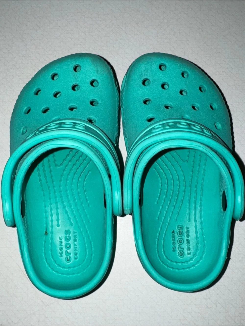 CROCS Toddler Classic Clog in Teal